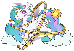Size: 5890x4132 | Tagged: safe, artist:cutepencilcase, derpibooru import, princess celestia, alicorn, angel, pony, be not afraid, biblically accurate angels, multiple eyes, multiple wings, simple background, solo, transparent background, wings