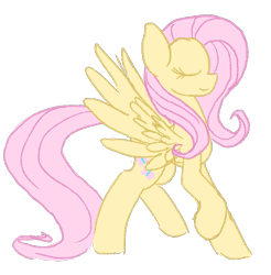 Size: 1051x1066 | Tagged: safe, artist:princessfaeron, derpibooru import, fluttershy, pony, simple background, solo, transparent background