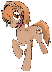 Size: 800x1100 | Tagged: safe, derpibooru import, oc, oc only, oc:amber rose (thingpone), oc:thingpone, earth pony, monster pony, pony, body horror, eldritch abomination, fangs, female, looking at you, open mouth, simple background, solo, tongue, tongue out, transparent background