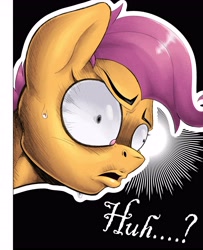 Size: 3000x3700 | Tagged: safe, artist:begoliah, derpibooru import, scootaloo, pegasus, pony, comic:crusaders, comic, faic, female, reaction image