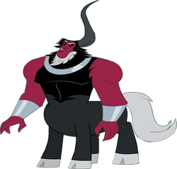 Size: 706x676 | Tagged: safe, derpibooru import, edit, edited screencap, screencap, lord tirek, centaur, the ending of the end, background removed, broken horn, horn, nose piercing, nose ring, piercing, simple background, transparent background