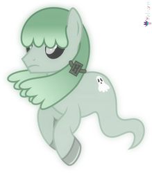 Size: 4000x4564 | Tagged: safe, artist:melisareb, derpibooru import, part of a set, ghost, ghost pony, pony, undead, .svg available, absurd resolution, alphabet lore, clothes, crossover, floating, glowing, glowing eyes, h, male, ponified, shoes, simple background, solo, species swap, transparent background, vector, windswept mane