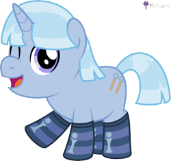 Size: 4256x4000 | Tagged: safe, artist:melisareb, derpibooru import, part of a set, pony, unicorn, .svg available, absurd resolution, alphabet lore, clothes, crossover, happy, i, looking at you, male, one eye closed, open mouth, ponified, raised hoof, raised leg, simple background, socks, solo, species swap, stallion, striped socks, transparent background, vector, wink, winking at you