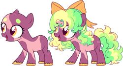 Size: 4140x2237 | Tagged: safe, artist:kurosawakuro, derpibooru import, oc, oc only, earth pony, pony, base used, bow, female, filly, foal, hair bow, simple background, solo, transparent background