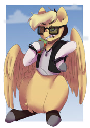 Size: 2894x4093 | Tagged: safe, artist:snowflake_pone, derpibooru import, oc, oc only, pegasus, pony, solo