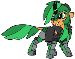 Size: 2752x2180 | Tagged: safe, artist:brainiac, derpibooru import, oc, oc only, oc:atom smasher, kirin, female, kirin-ified, mare, simple background, sketch, solo, species swap, transparent background