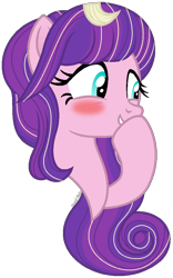 Size: 1244x1994 | Tagged: safe, artist:pastelnightyt, derpibooru import, oc, oc:star silk, earth pony, pony, base used, blushing, bust, earth pony oc, female, mare, portrait, simple background, solo, transparent background