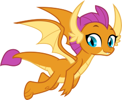 Size: 3665x3000 | Tagged: safe, artist:cloudyglow, derpibooru import, smolder, father knows beast, simple background, solo, transparent background, vector