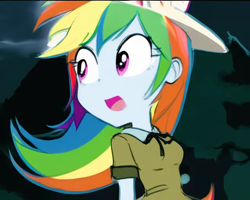 Size: 640x512 | Tagged: safe, artist:luckreza8, derpibooru import, edit, edited screencap, machine learning generated, screencap, rainbow dash, human, dance magic, equestria girls, spoiler:eqg specials, anime, female, pinegraph