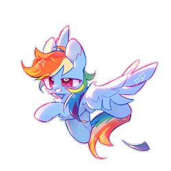 Size: 1052x1052 | Tagged: artist needed, source needed, safe, derpibooru import, rainbow dash, pegasus, pony, flying, simple background, solo, transparent background