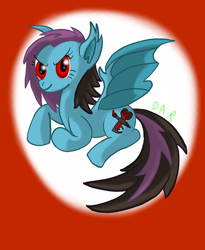 Size: 1746x2128 | Tagged: safe, artist:gracefulart693, derpibooru import, oc, oc only, bat pony, pony, abstract background, bat pony oc, bat wings, eyelashes, female, mare, red eyes, smiling, solo, wings