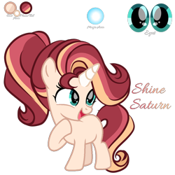 Size: 2048x2048 | Tagged: safe, artist:harmonyvitality-yt, derpibooru import, oc, oc only, oc:shine saturn, pony, unicorn, base used, female, filly, foal, horn, offspring, parent:starlight glimmer, parent:sunburst, parents:starburst, raised hoof, raised leg, simple background, transparent background, unicorn oc