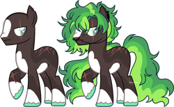 Size: 2374x1459 | Tagged: safe, artist:kurosawakuro, derpibooru import, oc, oc only, earth pony, pony, base used, earth pony oc, magical gay spawn, male, offspring, parent:sky stinger, parent:trouble shoes, scar, simple background, solo, stallion, transparent background
