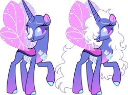 Size: 3485x2601 | Tagged: safe, artist:kurosawakuro, derpibooru import, oc, oc only, changepony, hybrid, base used, female, offspring, parent:pharynx, parent:princess luna, parents:lunarynx, simple background, solo, transparent background