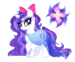 Size: 1280x1061 | Tagged: safe, artist:gloriaartist, derpibooru import, oc, oc only, pony, unicorn, base used, bow, female, hair bow, mare, simple background, solo, transparent background