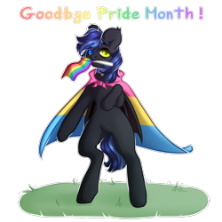 Size: 4000x4000 | Tagged: safe, artist:dreamyrat, derpibooru import, oc, oc only, bat pony, pony, bat pony oc, commission, gay pride flag, pansexual pride flag, pride, pride flag, pride month, simple background, solo, transparent background