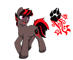 Size: 880x724 | Tagged: safe, artist:solixy406, derpibooru import, oc, oc only, earth pony, earth pony oc, simple background, solo, white background