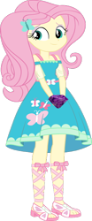 Size: 288x692 | Tagged: artist needed, source needed, safe, derpibooru import, fluttershy, human, equestria girls, beautiful, chaos emerald, cute, fluttershy boho dress, happy birthday, shyabetes, simple background, solo, sonic the hedgehog (series), transparent background