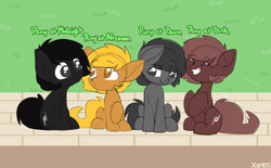 Size: 2424x1500 | Tagged: safe, artist:koa, derpibooru import, oc, oc only, earth pony, pony, ponies at dawn, pony town