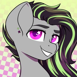 Size: 1500x1500 | Tagged: safe, artist:koa, derpibooru import, oc, oc only, oc:faulty, changeling, pony