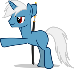 Size: 1783x1672 | Tagged: safe, artist:lelnn_189, derpibooru import, oc, oc only, oc:lelnn_189, unicorn, funny, katana, simple background, solo, sword, transparent background, weapon