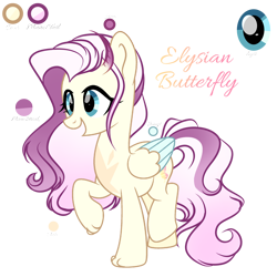 Size: 2048x2048 | Tagged: safe, artist:harmonyvitality-yt, derpibooru import, oc, oc only, hybrid, pegasus, pony, colored wings, eyelashes, female, interspecies offspring, mare, offspring, parent:discord, parent:fluttershy, parents:discoshy, paws, simple background, smiling, solo, transparent background, two toned wings, wings