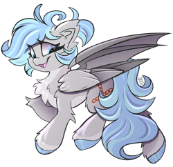 Size: 1550x1500 | Tagged: safe, artist:starcasteclipse, derpibooru import, oc, oc only, bat pony, pegasus, pony, chest fluff, ear fluff, ears, female, four wings, mare, multiple wings, simple background, solo, transparent background, wings