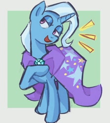 Size: 991x1109 | Tagged: safe, artist:meattforbrains, derpibooru import, trixie, pony, unicorn, female, solo