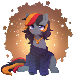 Size: 2052x2118 | Tagged: safe, artist:avrameow, derpibooru import, part of a set, oc, oc only, earth pony, pony, clothes, commission, earth pony oc, oversized clothes, simple background, solo, sweater, transparent background, ych result