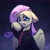 Size: 2048x2048 | Tagged: safe, artist:amishy, derpibooru import, fluttershy, pegasus, pony, chromatic aberration, clothes, crying, ears, female, floppy ears, gritted teeth, mare, my chemical romance, necktie, sad, shirt, signature, solo, teeth