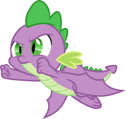 Size: 3179x3000 | Tagged: safe, artist:cloudyglow, derpibooru import, spike, dragon, father knows beast, .ai available, simple background, solo, transparent background, vector, winged spike, wings