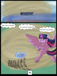 Size: 7500x10000 | Tagged: safe, artist:chedx, derpibooru import, twilight sparkle, twilight sparkle (alicorn), alicorn, hedgehog, comic:learning with pibby glitch battles, comic, commission, multiverse, sonic the hedgehog, sonic the hedgehog (series)