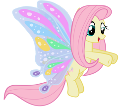 Size: 900x779 | Tagged: artist needed, safe, derpibooru import, edit, editor:incredibubbleirishguy, fluttershy, butterfly wings, cute, flutterfly, flying, glimmer wings, shyabetes, vector, vector edit, wings