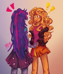 Size: 1733x2048 | Tagged: safe, artist:artist:rylsdfgxd, derpibooru import, sci-twi, sunset shimmer, twilight sparkle, equestria girls, duo, female, lesbian, scitwishimmer, shipping, sunsetsparkle