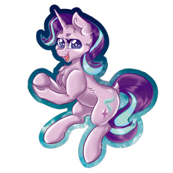 Size: 2000x2000 | Tagged: safe, artist:dankpegasista, derpibooru import, starlight glimmer, pony, unicorn, blue background, chest fluff, clapping, cute, ear fluff, ears, eyelashes, female, floating, flowy mane, glimmerbetes, highlights, looking at you, meme, open mouth, outline, png, purple eyes, purple fur, purple hair, raised hoof, raised leg, reformed starlight, shading, shiny mane, simple background, simple shading, smiling, smiling at you, smug smile, solo, spread wings, transparent background, upright, wings
