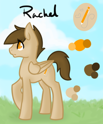 Size: 1250x1500 | Tagged: safe, artist:sinclair2013, derpibooru import, oc, oc only, oc:rachel, pegasus, pony, female, mare, solo