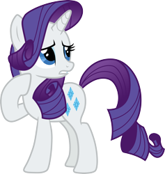 Size: 3000x3162 | Tagged: safe, artist:cloudyglow, derpibooru import, rarity, pony, unicorn, daring don't, female, mare, simple background, solo, transparent background, vector