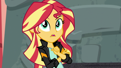 Size: 1920x1077 | Tagged: safe, derpibooru import, screencap, sunset shimmer, equestria girls, movie magic, spoiler:eqg specials, solo