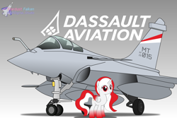 Size: 3000x2000 | Tagged: safe, artist:rarity3257, derpibooru import, oc, oc:indonisty, pony, unicorn, aircraft, dassault aviation, dassault rafale, indonesia, jet, jet fighter, nation ponies, ponified, rafale, simple background, species swap, vector, vector trace