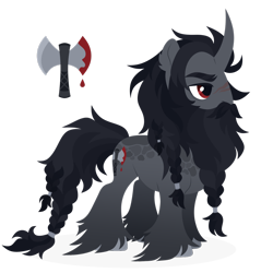 Size: 1920x1917 | Tagged: safe, artist:kabuvee, derpibooru import, oc, oc only, pony, unicorn, male, scar, simple background, solo, stallion, transparent background, unshorn fetlocks