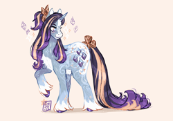 Size: 2388x1668 | Tagged: safe, artist:nightprince-art, derpibooru import, rarity, pony, unicorn, redesign, solo