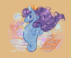 Size: 1672x1365 | Tagged: safe, artist:nightprince-art, derpibooru import, pony, sea pony, sea winkle, solo