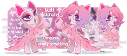 Size: 2307x1016 | Tagged: safe, artist:koribooo, derpibooru import, oc, oc only, pony, bald, bust, eyelashes, female, makeup, mare, rearing, smiling