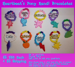 Size: 1500x1340 | Tagged: safe, artist:passionpanther, derpibooru import, advertisement, beads, bracelet, jewelry, kandi