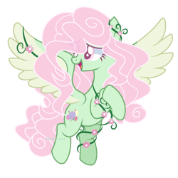 Size: 1880x1880 | Tagged: safe, artist:skyfallfrost, derpibooru import, oc, oc:floral glade, pegasus, pony, base used, colored wings, female, mare, simple background, solo, transparent background, two toned wings, wings