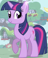 Size: 634x768 | Tagged: safe, derpibooru import, screencap, twilight sparkle, unicorn twilight, pony, unicorn, season 1, season 2, cropped, female, horn, intro, mare, solo focus