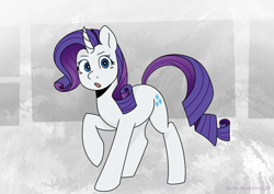 Size: 4132x2919 | Tagged: safe, alternate version, artist:daisy_marshmallow, derpibooru import, rarity, unicorn, g4, female, looking at you, solo