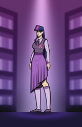 Size: 4000x6158 | Tagged: safe, artist:deroach, derpibooru import, edit, twilight sparkle, alicorn, human, abstract background, clothes, cutie mark on clothes, equestria project humanized, fanfic, fanfic art, humanized