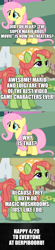 Size: 500x2283 | Tagged: safe, derpibooru import, edit, edited screencap, screencap, fluttershy, tree hugger, 4/20, 420, comic, drugs, luigi, mario, mushrooms, screencap comic, super mario bros., tree stoner