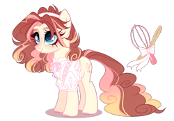 Size: 1708x1192 | Tagged: safe, artist:just-silvushka, derpibooru import, oc, oc only, earth pony, pony, base used, blouse, earth pony oc, female, freckles, mare, offspring, parent:cheese sandwich, parent:pinkie pie, parents:cheesepie, simple background, smiling, solo, transparent background